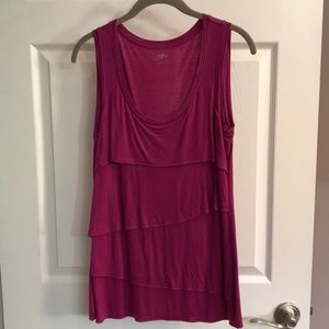 LOFT Tiered Tank top